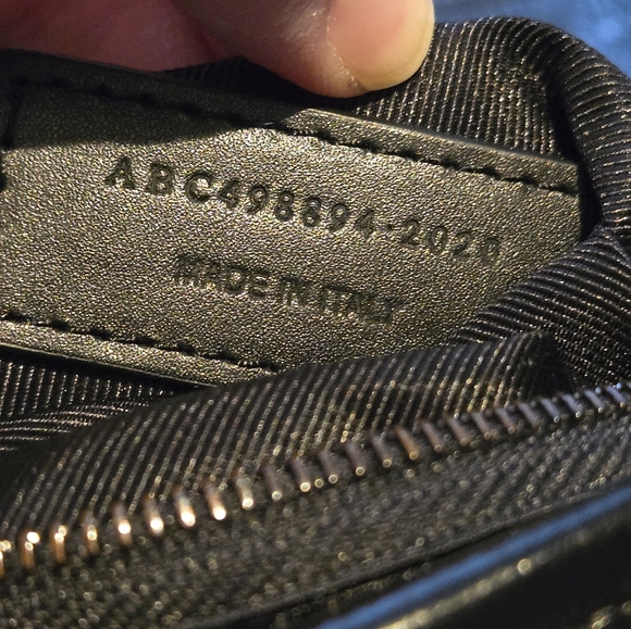 Saint Laurent Niki Shoulder Bag Medium Black Leather - Picture 5 of 9